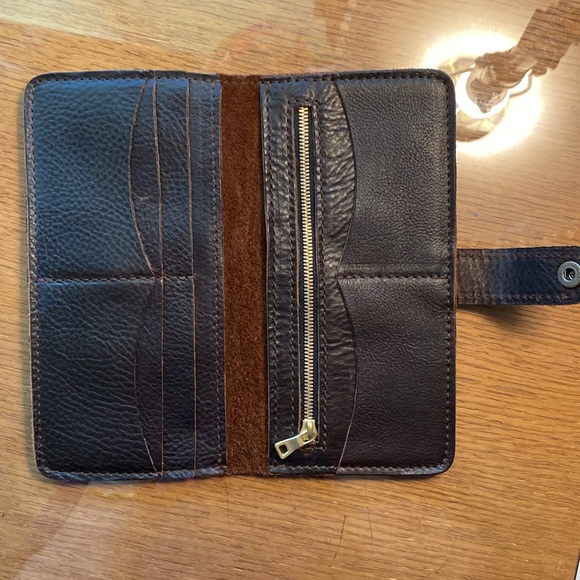 Portland Leather Goods Bifold Wallet in Coldbrew - Picture 2 of 8
